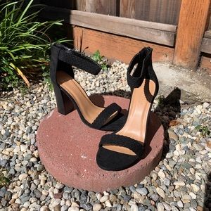 Black heels